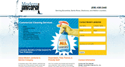 Desktop Screenshot of modernjanitor.com